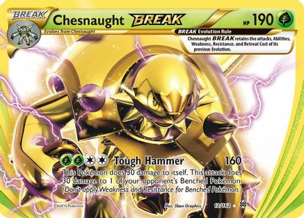 Chesnaught BREAK 012/162 - XY BREAKthrough Holofoil