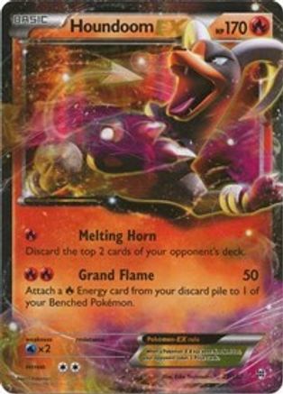 Houndoom EX 021/162 - XY BREAKthrough Holofoil