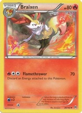 Braixen 026/162 - XY BREAKthrough