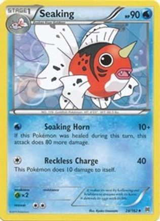 Seaking 028/162 - XY BREAKthrough Reverse Holofoil