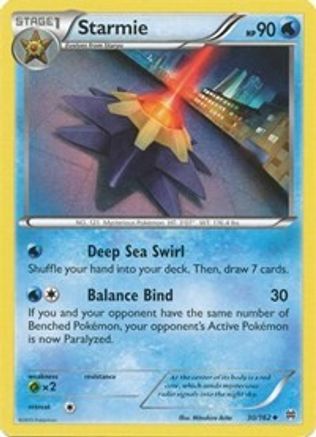 Starmie 030/162 - XY BREAKthrough Reverse Holofoil