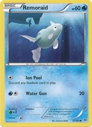 Remoraid 032/162 - XY BREAKthrough Reverse Holofoil