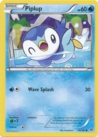 Piplup 036/162 - XY BREAKthrough Reverse Holofoil