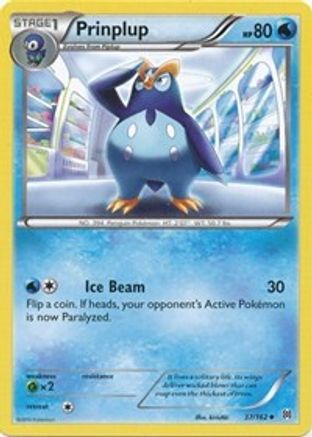 Prinplup 037/162 - XY BREAKthrough Reverse Holofoil