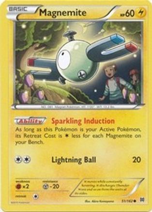 Magnemite 051/162 - XY BREAKthrough Reverse Holofoil