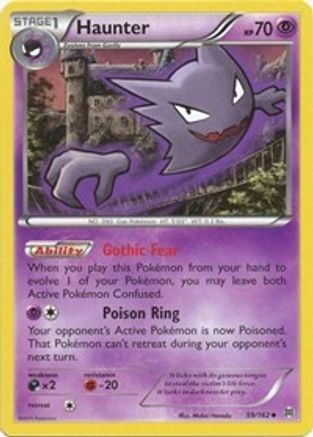 Haunter 059/162 - XY BREAKthrough