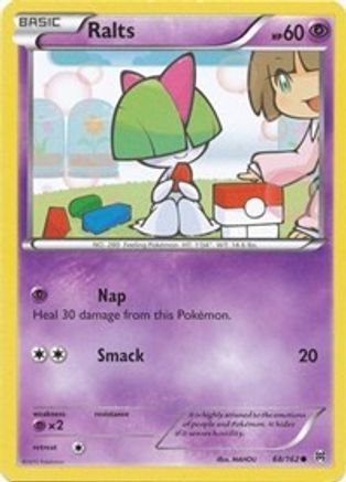 Ralts 068/162 - XY BREAKthrough Reverse Holofoil