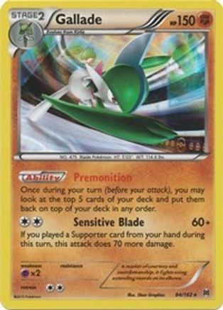 Gallade 084/162 - XY BREAKthrough Holofoil