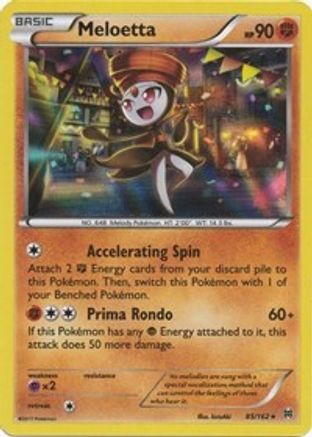 Meloetta 085/162 - XY BREAKthrough Reverse Holofoil