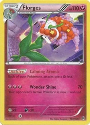 Florges 103/162 - XY BREAKthrough Reverse Holofoil