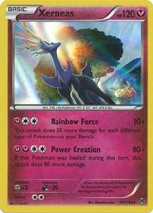 Xerneas 107/162 - XY BREAKthrough Reverse Holofoil