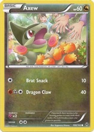 Axew 108/162 - XY BREAKthrough