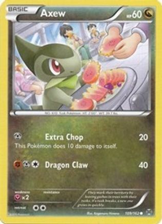 Axew 109/162 - XY BREAKthrough