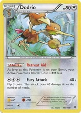Dodrio 117/162 - XY BREAKthrough