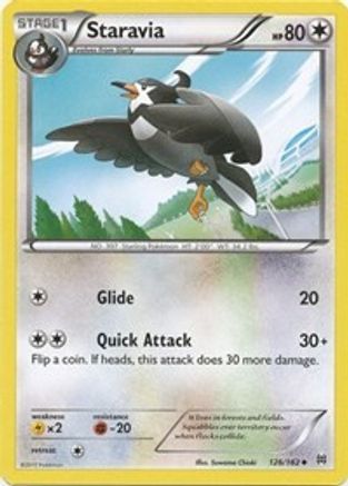 Staravia 126/162 - XY BREAKthrough Reverse Holofoil