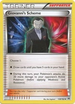Giovanni's Scheme 138/162 - XY BREAKthrough