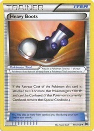 Heavy Boots 141/162 - XY BREAKthrough Reverse Holofoil