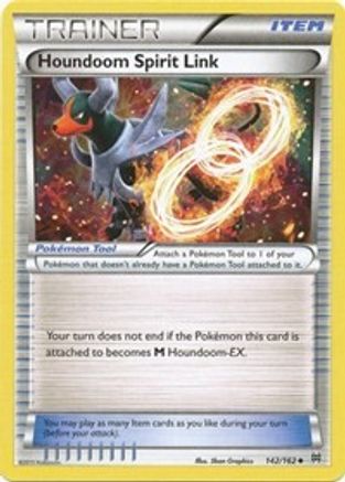 Houndoom Spirit Link 142/162 - XY BREAKthrough Reverse Holofoil