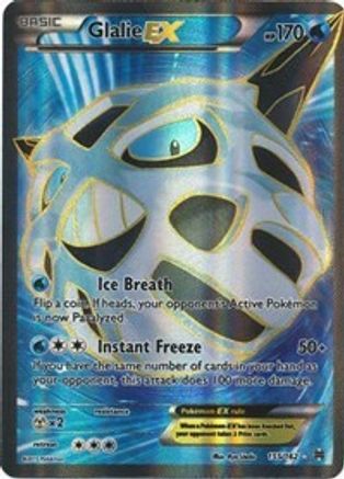 Glalie EX (Full Art) 155/162 - XY BREAKthrough Holofoil