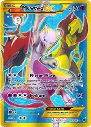 Mewtwo EX (Secret Full Art) 163/162 - XY BREAKthrough Holofoil