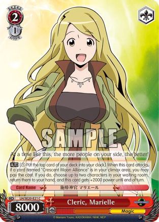Cleric, Marielle (LH/SE20-E21 C) - LOG HORIZON