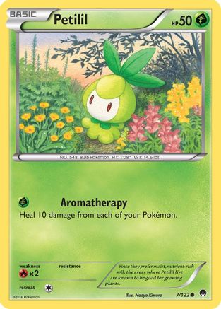 Petilil 007/122 - XY BREAKpoint Reverse Holofoil