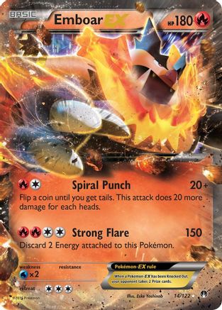 Emboar EX 014/122 - XY BREAKpoint Holofoil