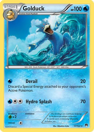 Golduck 017/122 - XY BREAKpoint Reverse Holofoil