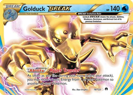 Golduck BREAK 018/122 - XY BREAKpoint Holofoil