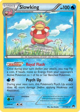 Slowking 021/122 - XY BREAKpoint Reverse Holofoil