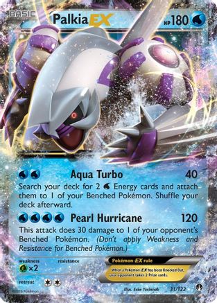 Palkia EX 031/122 - XY BREAKpoint Holofoil