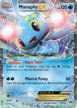 Manaphy EX 032/122 - XY BREAKpoint Holofoil