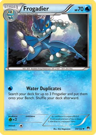 Frogadier 039/122 - XY BREAKpoint Reverse Holofoil