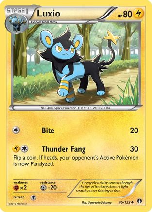 Luxio 045/122 - XY BREAKpoint