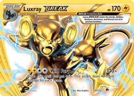 Luxray BREAK 047/122 - XY BREAKpoint Holofoil