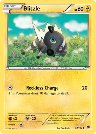 Blitzle 048/122 - XY BREAKpoint Reverse Holofoil