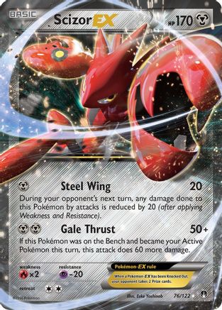 Scizor EX 076/122 - XY BREAKpoint Holofoil