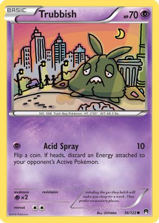Trubbish 056/122 - XY BREAKpoint Reverse Holofoil