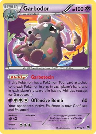 Garbodor 057/122 - XY BREAKpoint Holofoil