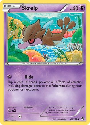 Skrelp 063/122 - XY BREAKpoint Reverse Holofoil