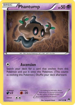 Phantump 064/122 - XY BREAKpoint Reverse Holofoil