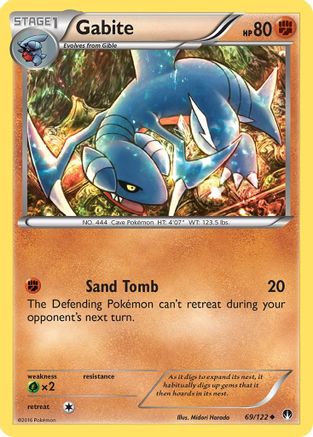Gabite 069/122 - XY BREAKpoint Reverse Holofoil
