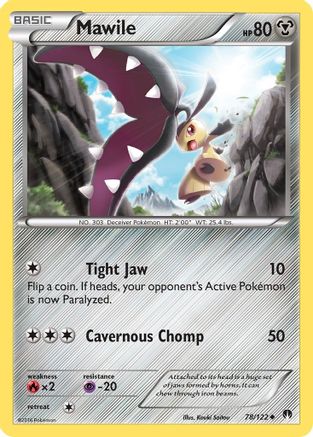 Mawile 078/122 - XY BREAKpoint Reverse Holofoil