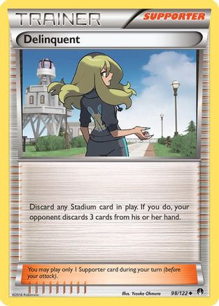 Delinquent 098/122 - XY BREAKpoint