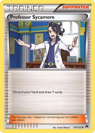 Professor Sycamore 107/122 - XY BREAKpoint
