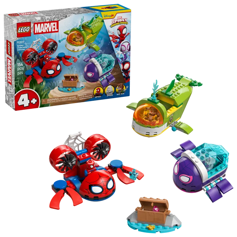 LEGO: Spidey: Underwater Vehicles 11207
