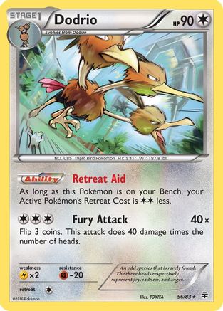 Dodrio 056/83 - Generations Reverse Holofoil