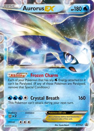 Aurorus EX XY102/211 - XY Promos Holofoil