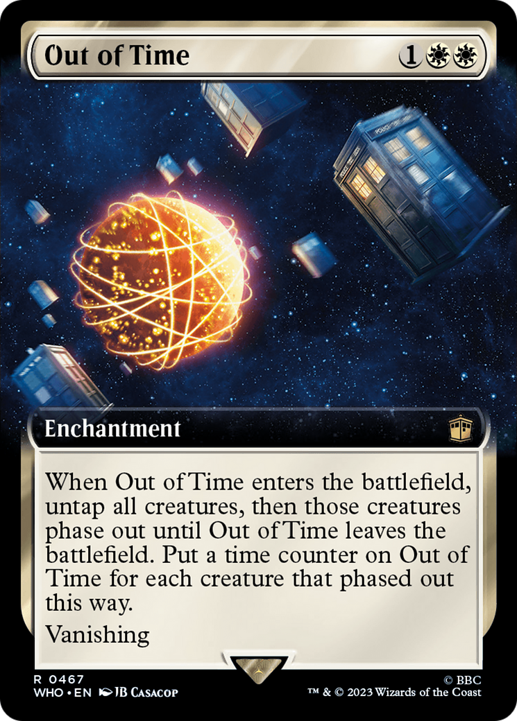 Out of Time (WHO-467) - Doctor Who: (Extended Art)