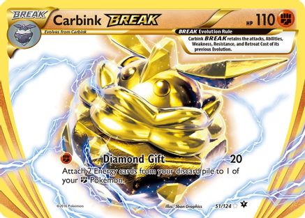 Carbink BREAK 051/124 - XY Fates Collide Holofoil